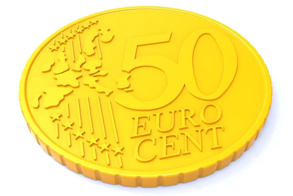 Centimes Euro Pièce Pièce Européenne Euro Cent Illustration — Photo