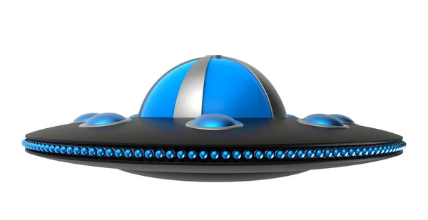 Unidentified Flying Object Ufo Spacecraft Isolated White Background Alien Spaceship — Stock Photo, Image