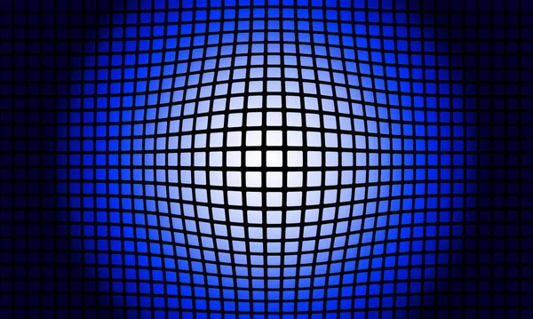Extruded Shape Sphere Squares Background — Stock Photo, Image