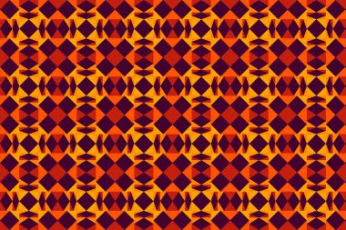 Geometrik şekilli şablon