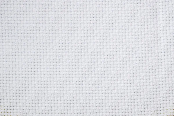 White background texture canvas for cross stit — Stockfoto