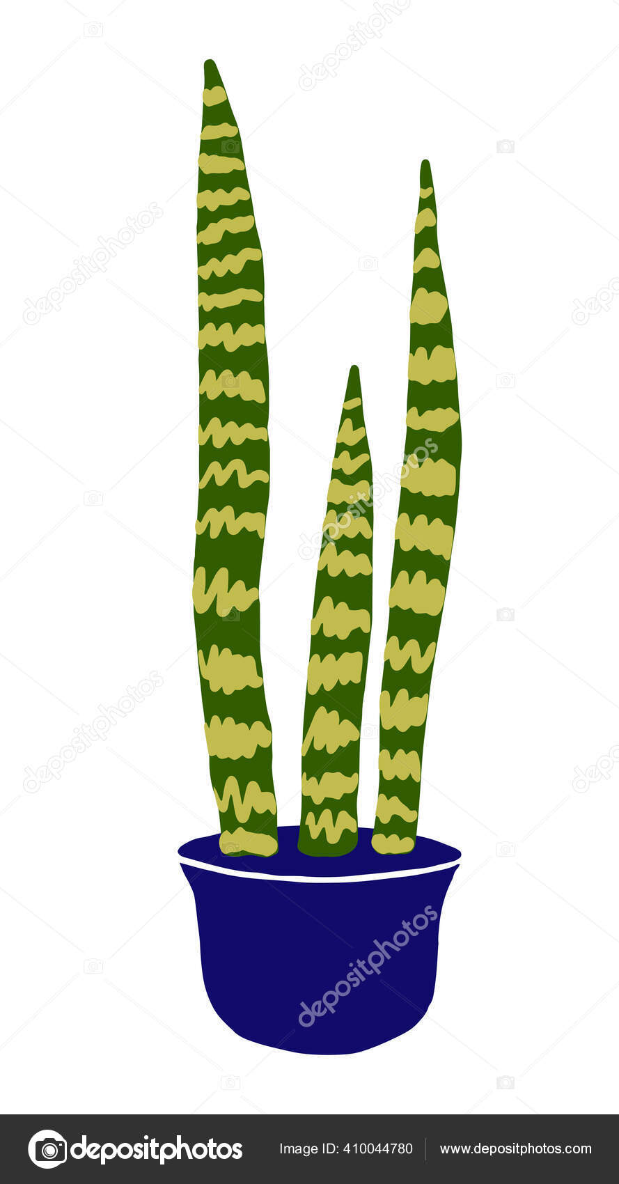 Succulent clipart Stok Vektor Ilustrasi Succulent clipart