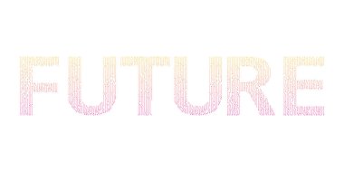Future.Digital çizgi vektör tasarımı 