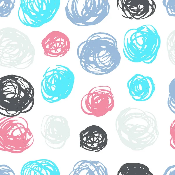 Yaz soyut süsleme ile Seamless modeli. Renkli mürekkep Kuru fırçalama. Pastel renkler. Elle çizilmiş arka plan.