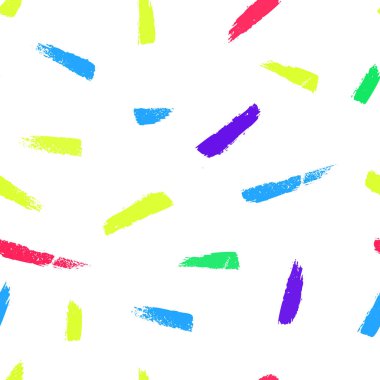 Etkileyici kuru fırçalar, pürüzsüz desen. Kapak, baskı, tekstil veya ambalaj kağıdı için vektör tasarımı.