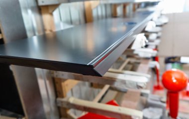 Detay Mobilya Mobilya üretimi. Gri renk panelinde