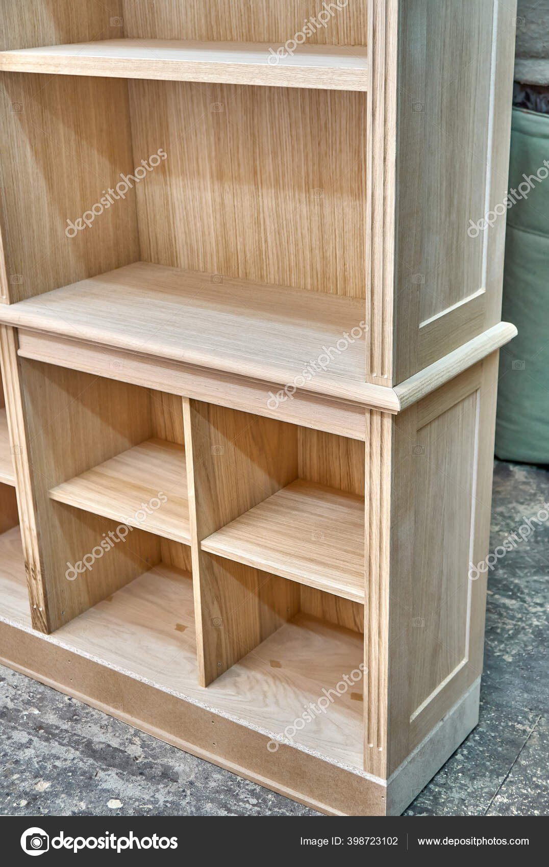 Modern Joinery Wooden Bookcases Process Production Furniture