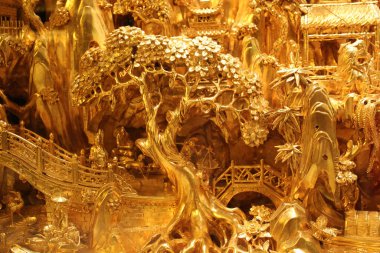 Macao, Çin - 09 / 19 / 2010: The Great Hall of casino 'The Venedik Macao'