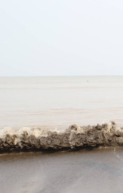 Macau 'daki siyah kumsal.