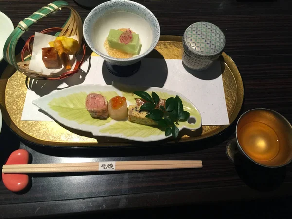 Ιαπωνικά Τρόφιμα Στο Τόκιο Ιαπωνία — Φωτογραφία Αρχείου