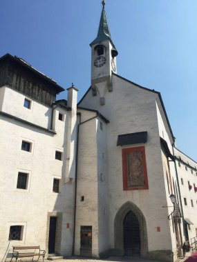 Salzburg Avusturya 'daki Fransisken Kilisesi