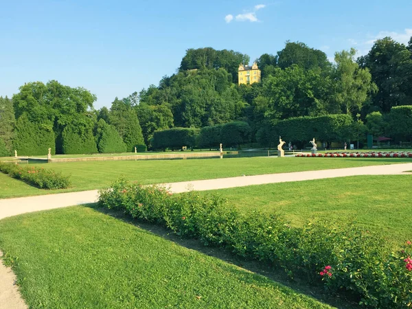 Palácio Hellbrunn Salzburgo Áustria — Fotografia de Stock