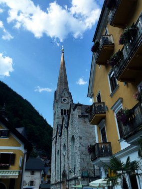 Avusturya Hallstatt kasabasındaki kilise