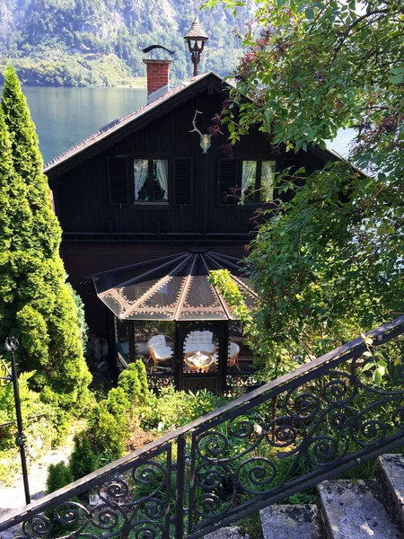 View Town Hallstatt Upper Austria — Stock Photo, Image