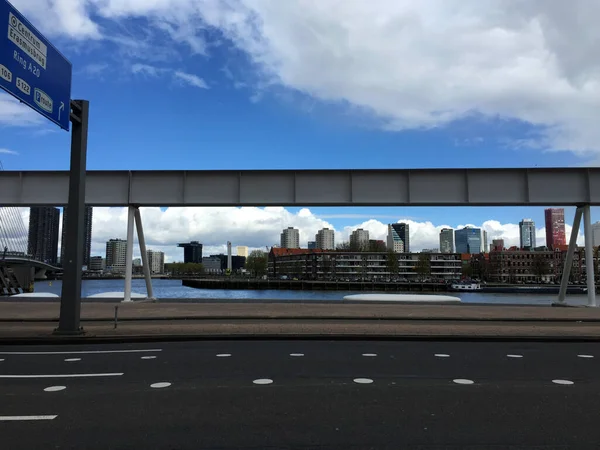 Rotterdamský Přístav Námořní Přístav Evropě Rotterdam Holland Nizozemsko — Stock fotografie