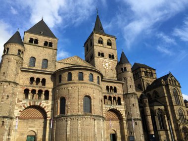 Trier Almanya 'daki Yüksek Aziz Peter Katedrali