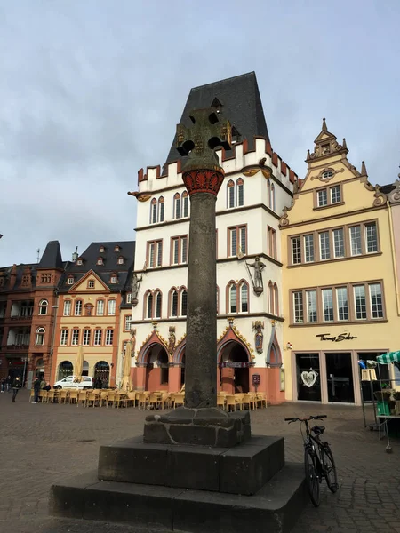 Street View Trier Németország — Stock Fotó