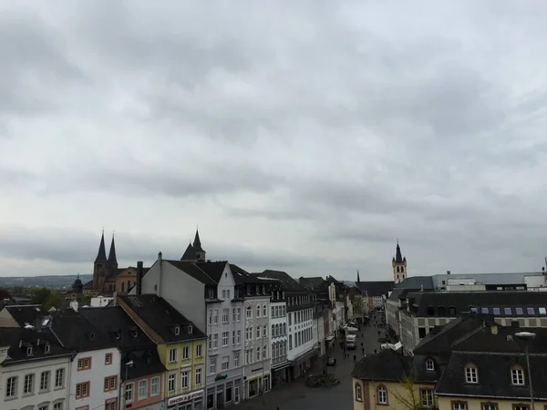 Aerial View Trier Germany — Stock Photo, Image