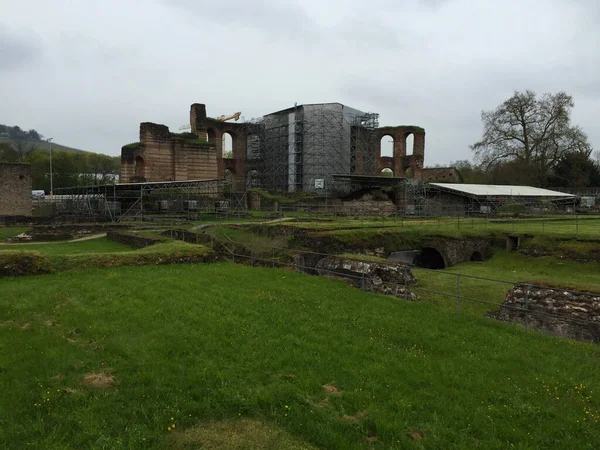 Trier Imperial Baths Trier Germany — стокове фото