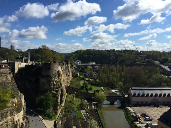 Vista Ciudad Luxemburgo —  Fotos de Stock