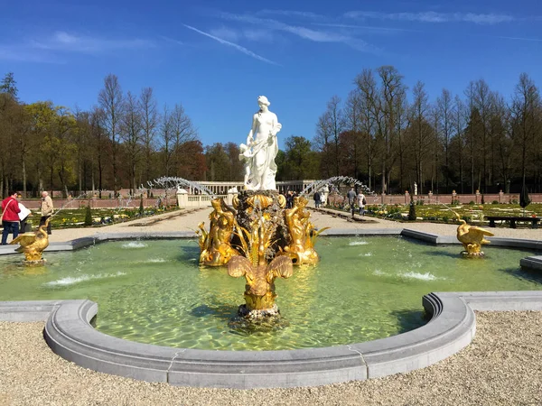 Сад Het Loo Palace Замок Голландського Стилю Бароко Голландії Apeldoorn — стокове фото