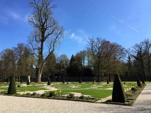 Κήπος Του Het Loo Palace Ένα Κάστρο Ολλανδικού Στυλ Μπαρόκ — Φωτογραφία Αρχείου