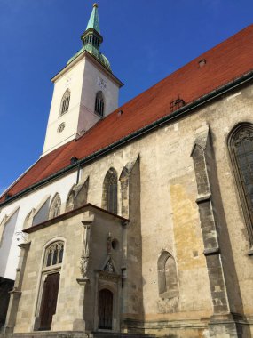 Bratislava Slovakya 'daki St. Martin Katedrali