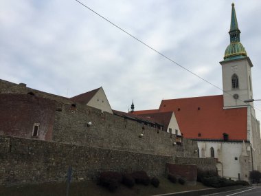 Bratislava Slovakya 'daki St. Martin Katedrali