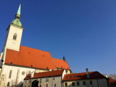Bratislava Slovakya 'daki St. Martin Katedrali