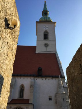 Bratislava Slovakya 'daki St. Martin Katedrali