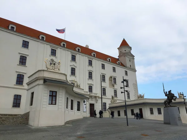 Castelo Bratislava Bratislava Eslováquia — Fotografia de Stock