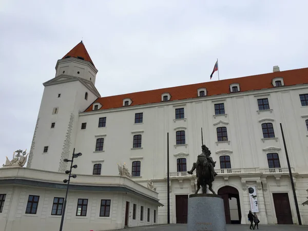 Castelo Bratislava Bratislava Eslováquia — Fotografia de Stock