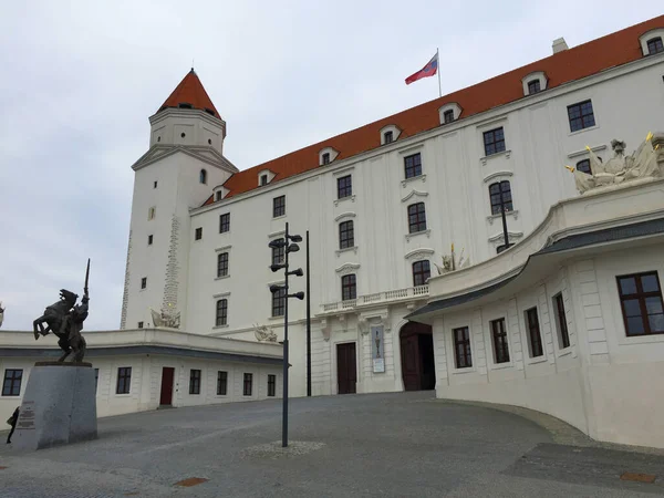 Castelo Bratislava Bratislava Eslováquia — Fotografia de Stock