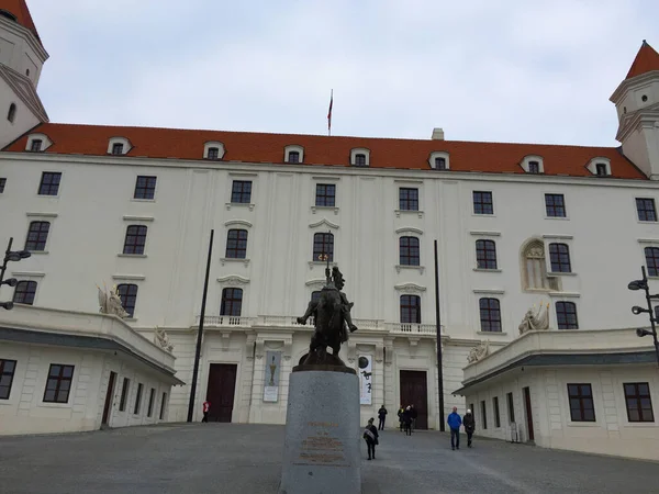 Bratislava Kasteel Bratislava Slowakije — Stockfoto