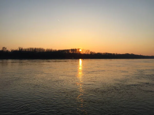 斯洛伐克布拉迪斯拉发多瑙河 — 图库照片