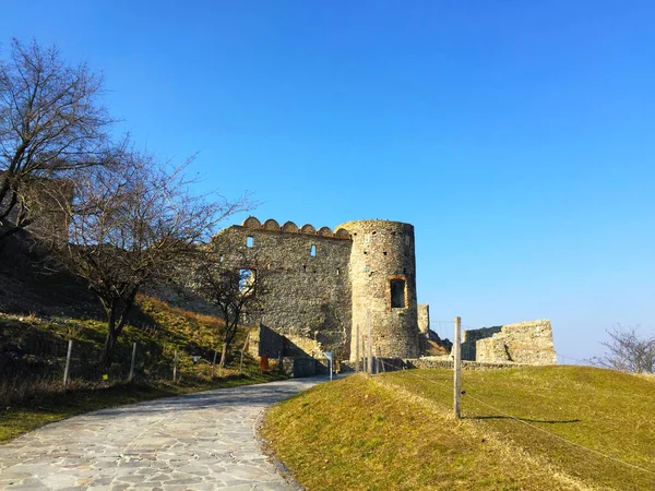 Devin Slott Bratislava Slovakien — Stockfoto