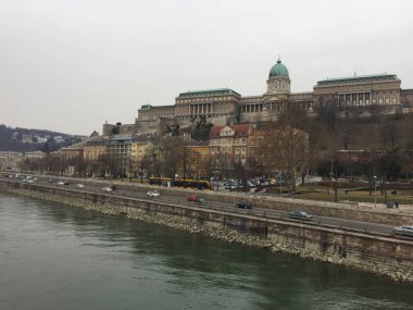 Budapeşte, Macaristan 'daki Budapeşte Kraliyet Sarayı