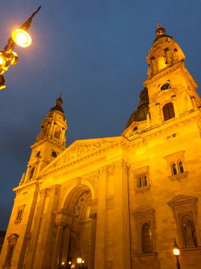 Budapeşte 'deki Aziz Stephen Bazilikası Kilisesi