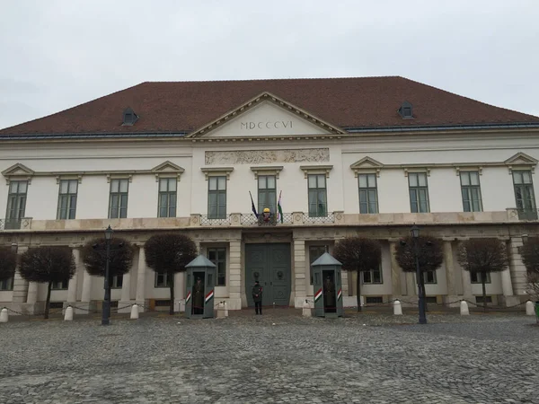 Zamek Królewski Budapeszcie Węgry — Zdjęcie stockowe