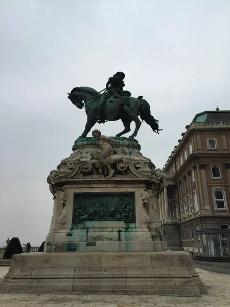 Buda Slott Kungliga Slottet Budapest Ungern — Stockfoto