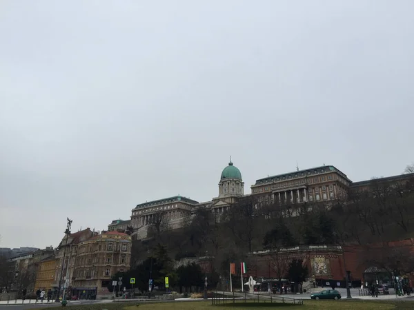 Castelo Buda Palácio Real Budapeste Hungria — Fotografia de Stock
