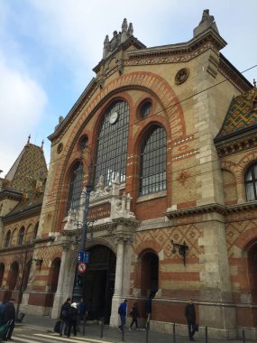 Budapeşte Macaristan 'da sokak manzarası