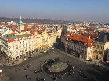 Çek Cumhuriyeti, Prag 'ın havacılık şehri manzarası