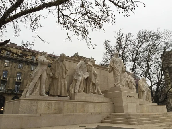 Straßenansicht Budapest Ungarn — Stockfoto