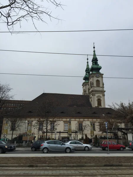 Street View Budapest Hungary — Stock Photo, Image