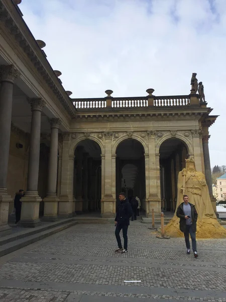 Market Colonnade Kralovy Vary Czech Republic — Stock Photo, Image