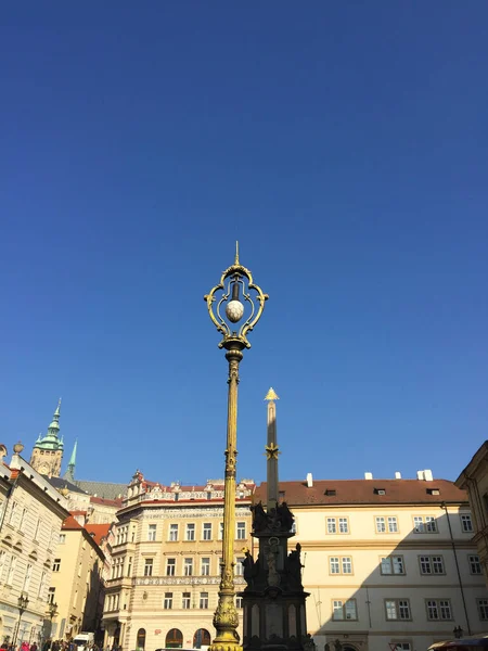Las Calles Del Casco Antiguo Praga República Checa — Foto de Stock