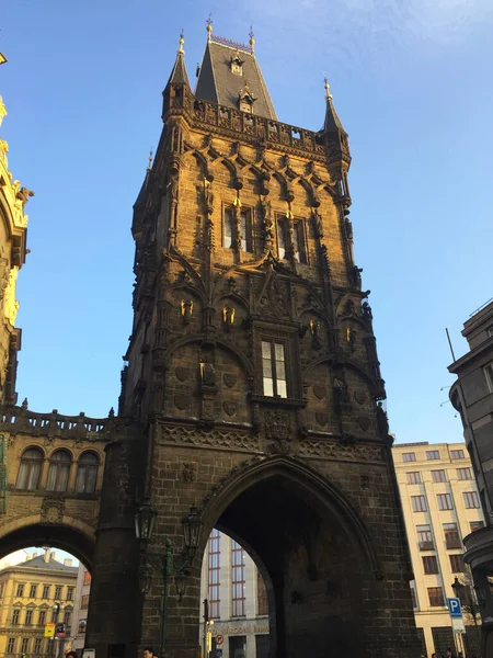 Powder Tower Old Town Prague Czech Republic — Stock Photo, Image