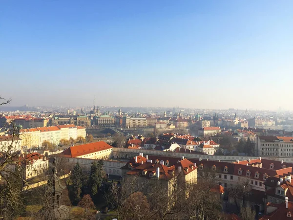 Vista Aérea Cidade Praga República Checa — Fotografia de Stock
