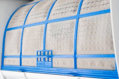 Kirli filtresi olan klima kapat.